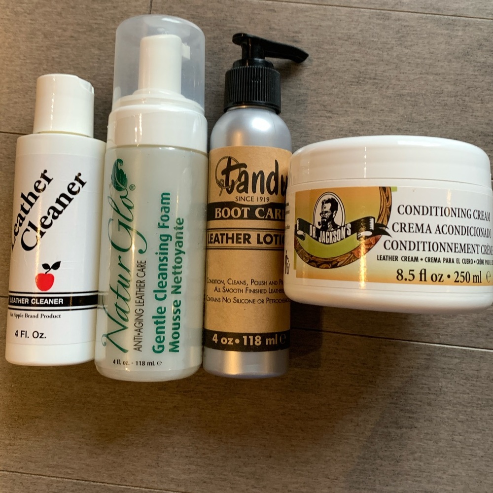 4-Piece Premium Leather Care Set